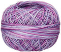 Lizbeth Size 80 HH80165 HH80 Cotton Thread 184 Yds 10G, Grape Splash - color: Grape Splash