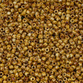 10g TOHO Seed Beads 8/0, Small Japan rocailles, #41+T Beige Picasso Hybrid - color: 41+T - 8/0