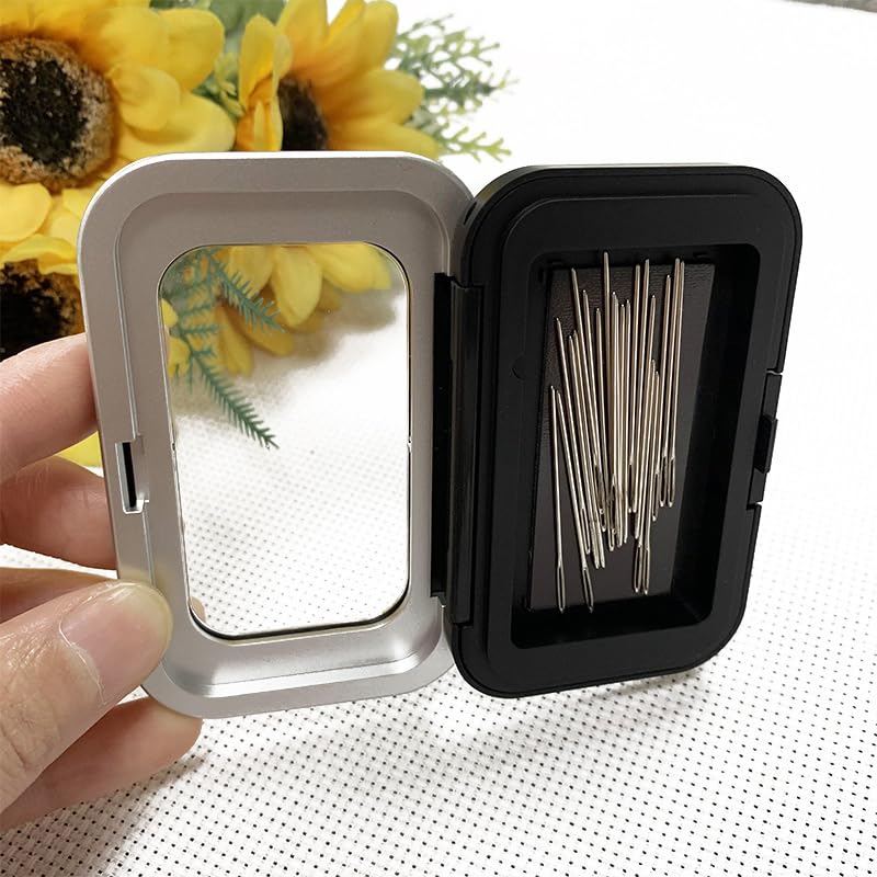 Portable Black Embroidery Needle Storage Case DIY Sewing Tool Accessories (Style 01) - color: Style 01