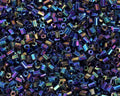 Glass Bugle Tube Beads 1400Pcs/30g Mini Seed Beads 2 * 3mm Small Craft Loose Spacer Beads for DIY Bracelets Necklace Earring Jewelry Making (AB Black) - color: AB Black