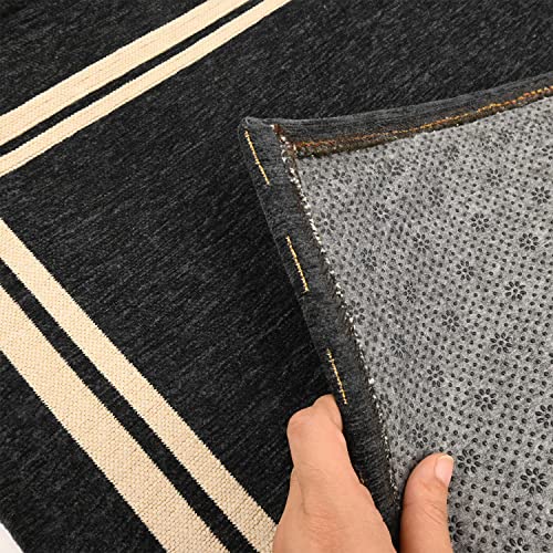 Non-Slip Tufting Cloth Backing Fabric 71x39 Inch, 2mm Thick & Durable - size: 3'3" x 5'11" (Rectangular)
