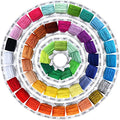 Rainbow Embroidery Floss String - Cross Stitch Thread- Friendship Bracelets Floss bobbins- Crafts Floss-50 Pcs 8m Mercerized Embroidery Floss bobbins Included of 2 pcs Metallic Embroidery Thread