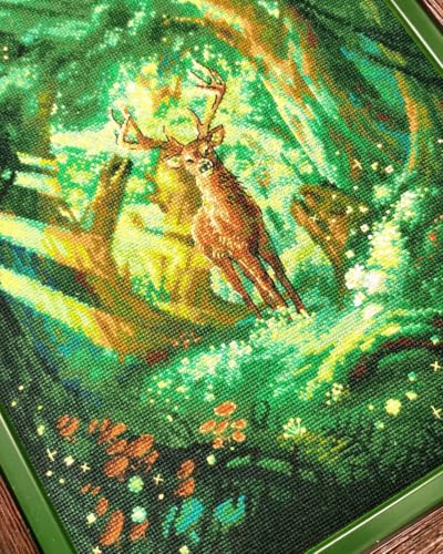 RIOLIS 2116 Forest Spirit Counted Cross Stitch Kit 11.75 x 15.75 in - style: Forest Spirit 2116