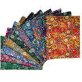 Fat Quarters Quilting Cotton Fabric Bundles for Sewing-10 PCS Retro Paisley - color: Retro Paisley