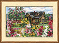 RIOLIS 978 Flowering Garden Counted Cross Stitch Kit 14.96 x 10.24 in