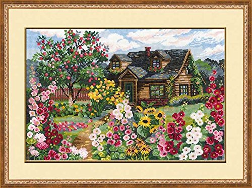 RIOLIS 978 Flowering Garden Counted Cross Stitch Kit 14.96 x 10.24 in