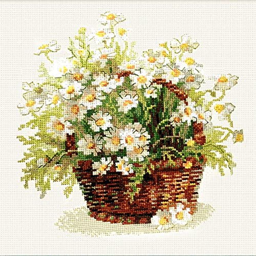 Aida Cloth 14 Count Cross Stitch Fabric Multi Colored 12×18inch