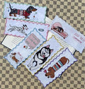 6 pcs Dog Bookmark Cross Stitch Kits,Small Easy, Bookmarks Cross Stitch,14 Count Counted Cross Stitch Kits,Cotton Thread, Cotton Dog Bookmarks Counted Cross Stitch Kits