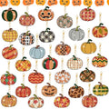 WILLBOND 30 Pcs Halloween Pumpkin Diamond Art Keychains Kits for Beginner - color: Pumpkin