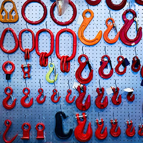 Sratte 120 Pcs Mini S Hook for Hanging 1 Inch Metal, Silver Blue - color: Silver Blue