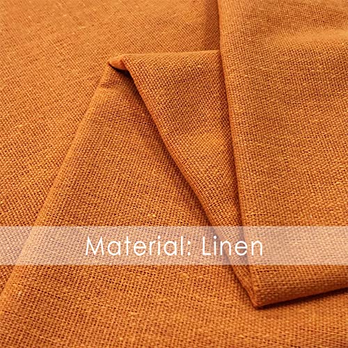 12 Pcs/Set Linen Embroidery Fabric 19 x 19 Inch Cloth Needlework - size: 19×19Inch