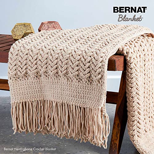 Bernat Blanket Yarn, Plum Chutney - color: Plum Chutney, size: 1 Pack