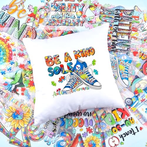 Colorful Puzzle Iron on Transfers Heat Transfer Viny 32pcs - color: Plaid-16