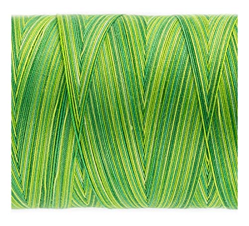 WonderFil Specialty Threads Tutti, Leaves, 50wt double gassed Egyptian cotton, in variegated colors
