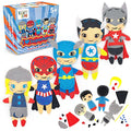 Superhero Sewing Kit for Little Kids - 5 Easy Felt Beginner Projects - color: Superhero Kit