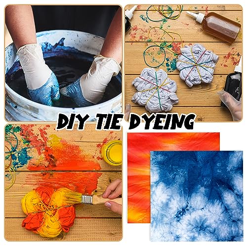 Peryiter 1000 Pcs 4 x 4 Inch White Cotton Fabric Square for Sewing Handmade