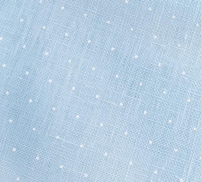 Wizardi Cashel Mini Dots 28 Count Blue with White Mini Dots 3281/5469. Needlework Canvas, Cross-Stitch Fabric, Embroidery Cloth, Needlepoint Canvas. 100% Linen. Precut Zweigart - color: Blue with White Mini Dots