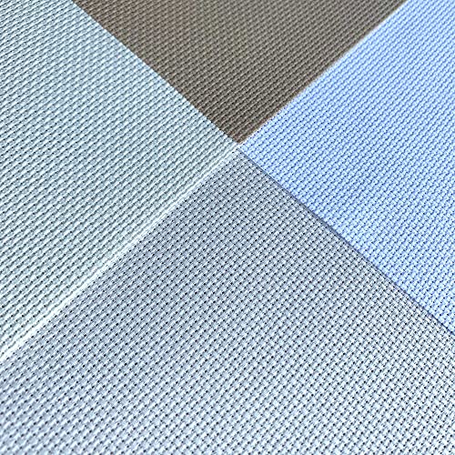 Aida Cloth 14 Count Cross Stitch Fabric,60×39inch (14CT,Light Beige) - color: Light Beige, size: 14CT