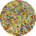 90g Glass Bugle Beads 7x2mm Embroidery Tube Glass Spacer Bulk Small Craft Long Beads for Necklaces Bracelets Earrings DIY Jewelry Making(Mix Colors) - color: Mix Colors