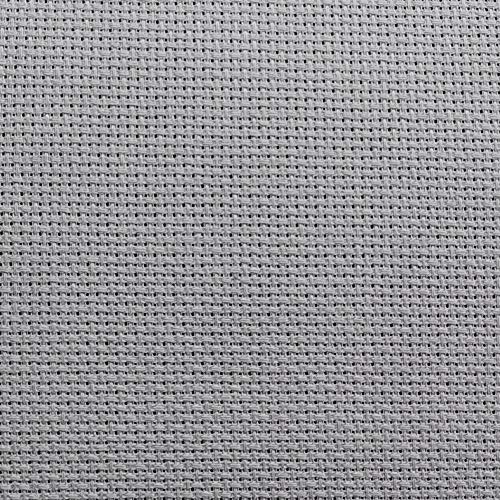 19" x 28" 14CT Counted Cotton Aida Cloth Cross Stitch Fabric (Light Steel Grey) - color: Light Steel Grey