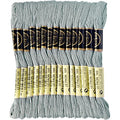 LE PAON Embroidery Floss, 14-Pack Six Strands 100% Long Staple Cotton Embroidery Thread, 8.7-Yard，Color Number：169, Light Pewter - color: 169