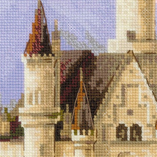 RIOLIS 1520 Neuschwanstein Castle Counted Cross Stitch Kit 13.75 x 23.5 in