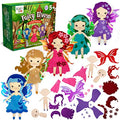Fairy Elves Sewing Kit for Kids Ages 7-12 - Rainbow Garden Felt Craft - color: Garden Rainbow Fairies Kit
