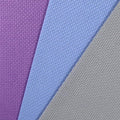 KCS 3 pc of 12" x 18" 14CT Counted Cotton Aida Cloth Cross Stitch Fabric (Light Grey+Light Blue+Lavender) - color: Light Grey+light Blue+lavender