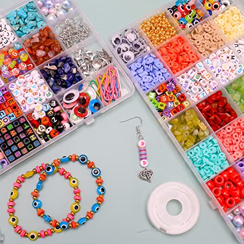 IOOLEEM Bead Organizer Box, 28 Grids Plastic Organizer Container Storage - size: 28 Grids (1 pack)