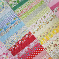 Phantomon 50pcs 8inch x 8inch Cotton Fabric Craft Precut Square Patchwork Sheets for Quilting, Sewing, Scrapbooking (8Inch x 8Inch) - size: 8Inch x 8Inch