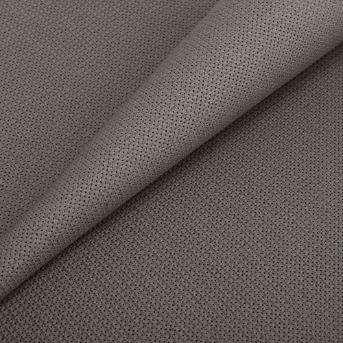 Aida Cloth 14 Count Cross Stitch Fabric,19×28inch (14CT, SlateGray) - color: Slategray, size: 14CT