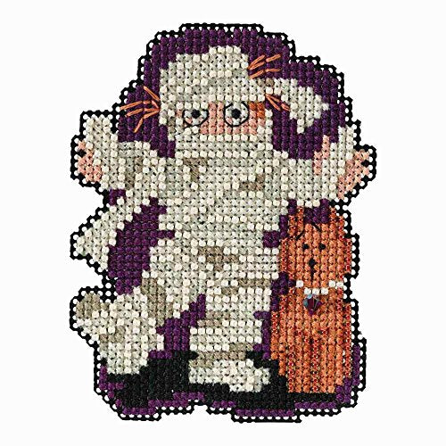 Mill Hill Mummy Beaded Counted Cross Stitch Halloween Ornament Kit 2018 Autumn Harvest MH181825