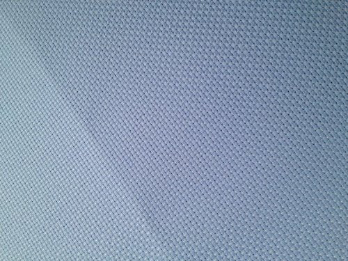 KCS 59"x 1 Yard 14ct Counted Cotton Aida Cloth Cross Stitch Fabric Light Blue