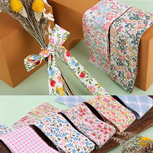 ZMAAGG Jelly Roll Fabric, 40 PCS Jelly Roll, Floral Quilting Fabric - color: Floral Series