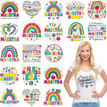 Spanish Teacher DTF Transfers Ready to Press, Iron on Decals for T-Shirts - color: Teacher930