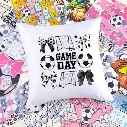 Alphabet Football Iron on Transfers Heat Transfer Viny 25pcs - color: Pride-16
