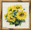RIOLIS 776 Sunflowers Counted Cross Stitch Kit 15.75 x 15.75 in