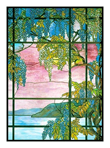 Counted Cross Stitch Pattern Inspired by Louis Comfort Tiffany