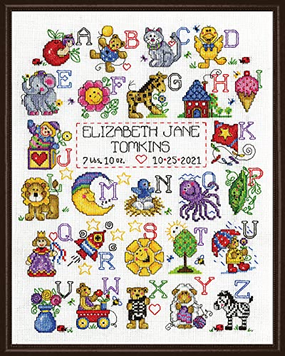 Design Works Crafts, ABC Fun Counted Cross Stitch Kit