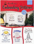 Aunt Martha's 414 Kitchen Humor Embroidery Transfer Pattern Book, Over 15 Iron On Patterns