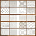 20 Pcs Plastic Sashiko Stencil 8.3 x 5.9 Inch Sashiko Template Drawing Line Quilting Stencil Geometric Embroidery Pattern Stabilizers for Sewing Hand Quilting and Embroidery - size: 8.3 x 5.9 inch