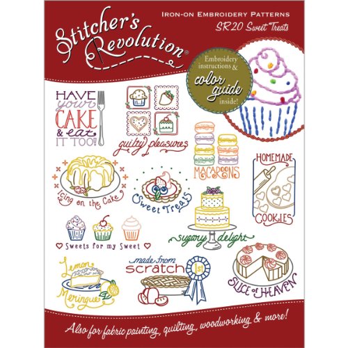 Stitcher's Revolution Iron-On Transfers-Sweet Treats
