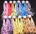 12 Spools 7mm 100% Pure Silk Ribbon Set (10 Meters Each) Assorted Colors