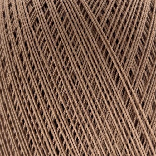 S Sensy Classic Size 10- Mercerized Giza Cotton #0 Lace Yarn Mink 618 Yards - color: Mink, size: 1 Skein