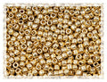 0.35oz Rocailles TOHO Seed Beads 11/0 (2.2 mm), Permanent Finish Galvanized Starlight (#pf557) - color: PermaFinish Starlight PF557 - 11/0