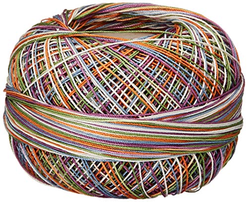 Lizbeth Size 80 HH80112 HH80 Cotton Thread 184 Yds 10G, Carousel - color: Carousel
