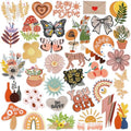 AUGSUN 36Pcs Vintage Boho Iron on Patches Girly Embroidered Sew Applique - style: Bohemian
