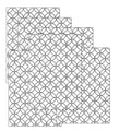 Sashiko Stick & Stitch Patterns, Japanese Embroidery Templates, Dissolvable Transfer Paper for Visible Mending (Larger) (Circles) - color: circles