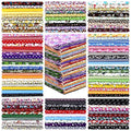 Irenare 100 Pcs 8 x 8 Inches Cotton Fabric Squares Bundle Quilting Fabric - style: Floral