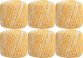 ThreadArt 100% Cotton Crochet Thread Size 10, Variegated Sunburst - color: VARIEGATED SUNBURST, size: SIZE 10 - 6 PACK